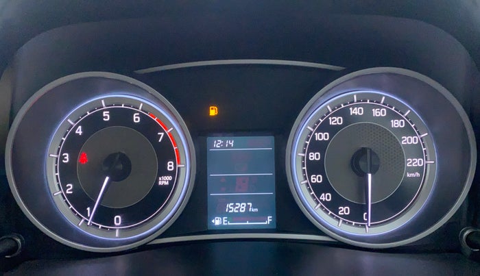 2019 Maruti Dzire VXI, Petrol, Manual, 15,445 km, Odometer Image