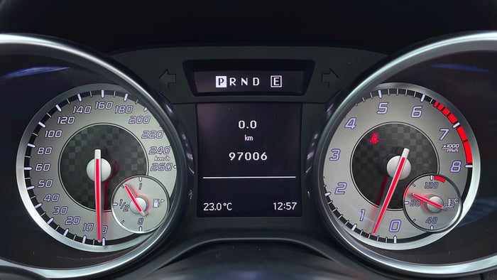 Mercedes Benz SLK-Class-Odometer View