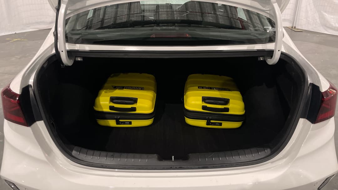 2023 Kia Cerato S, Automatic, 56001 km, Boot Inside View with Luggage