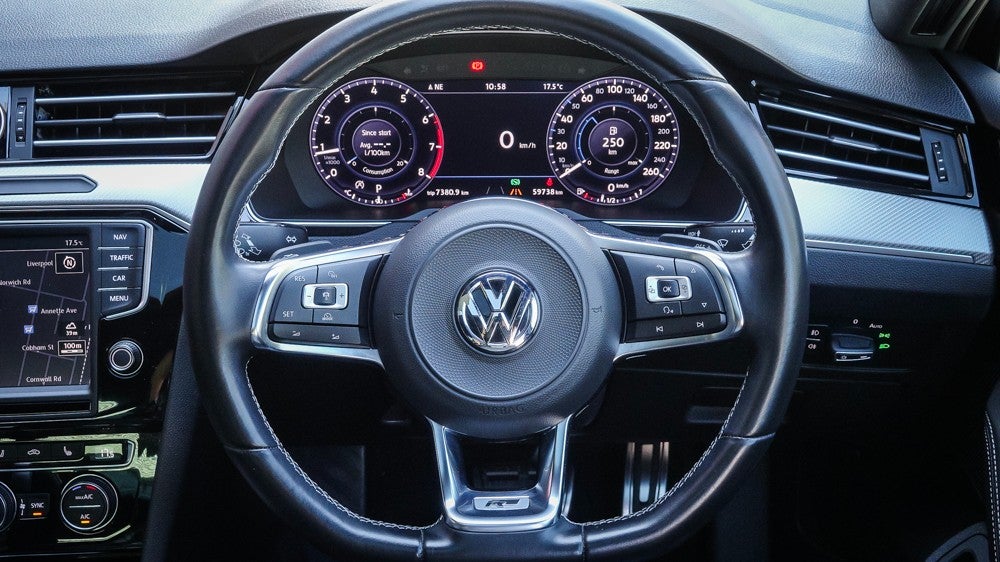 Steering Wheel Close-up