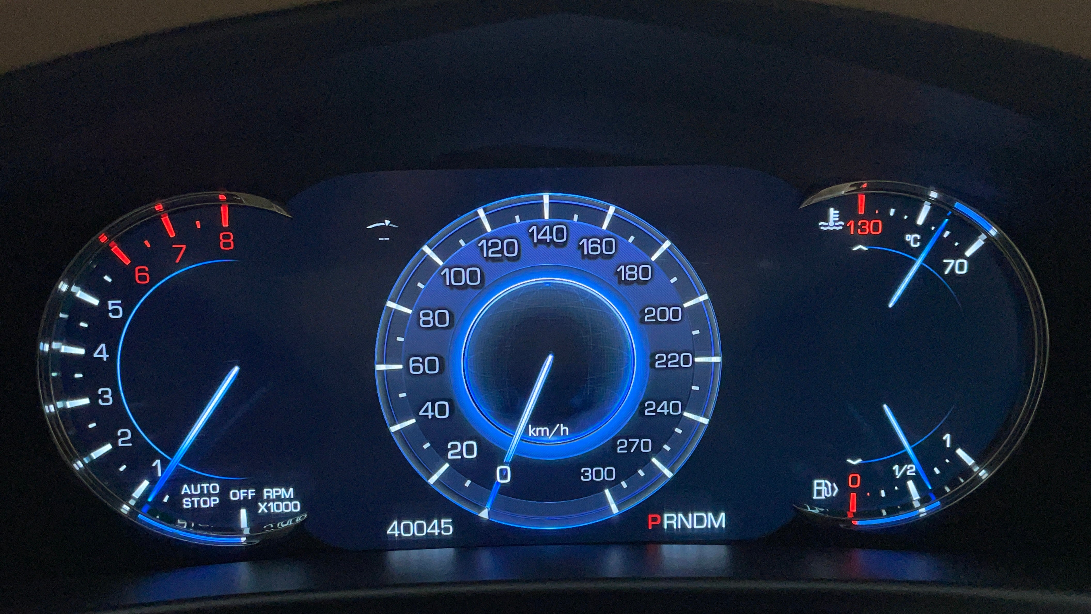 Cadillac CT6-Odometer View