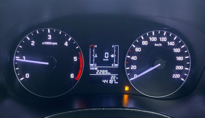 2018 Hyundai Creta 1.6 SX CRDI, Diesel, Manual, 43,992 km, Odometer Image