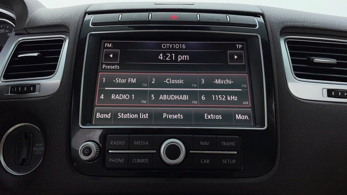 Volkswagen Touareg-Infotainment System