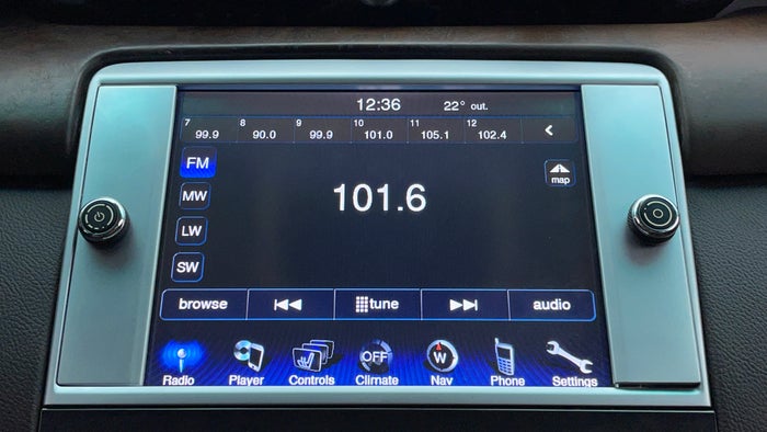 Maserati Quattroporte-Infotainment System