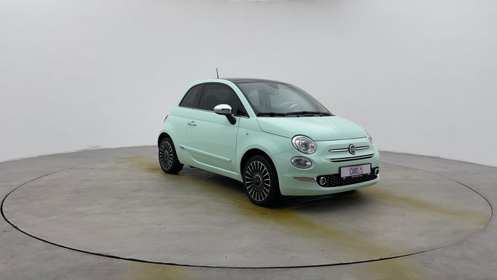 Fiat 500-Right Front Diagonal (45- Degree) View