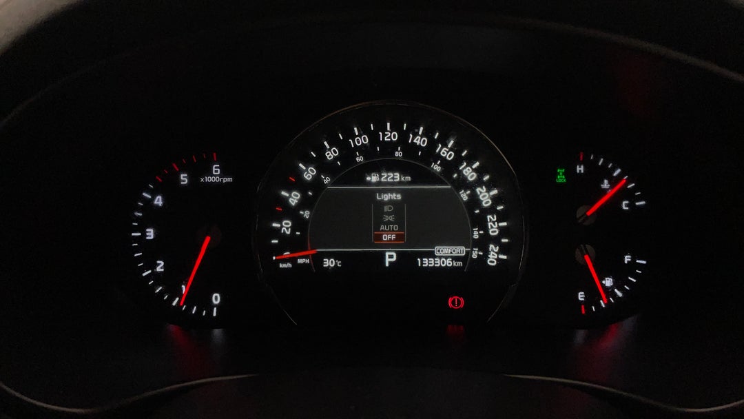 2019 Kia Sorento Gt-line (4x4), Automatic, 133306 km, Odometer View