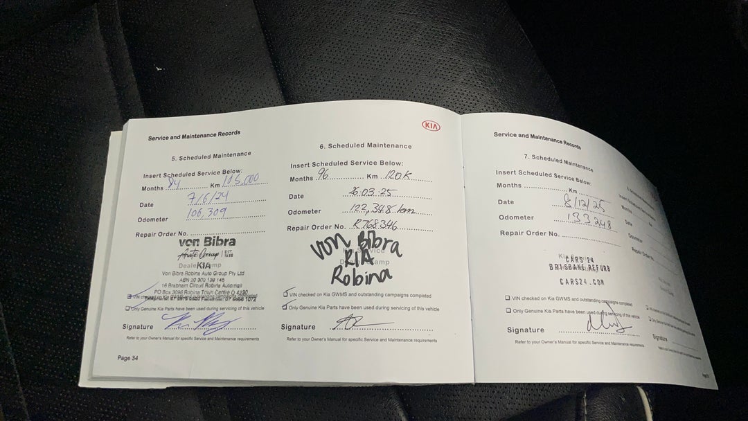 2019 Kia Sorento Gt-line (4x4), Automatic, 133306 km, Service History