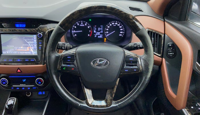 2016 Hyundai Creta 1.6 SX PLUS AUTO PETROL, Petrol, Automatic, 39,166 km, Steering Wheel Close Up