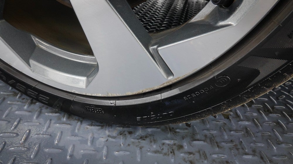 Wheels Rim Rear RHS Gutter Rash