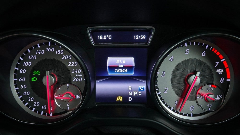 2016 Mercedes-benz GLA 180, Automatic, 18344 km, Odometer View