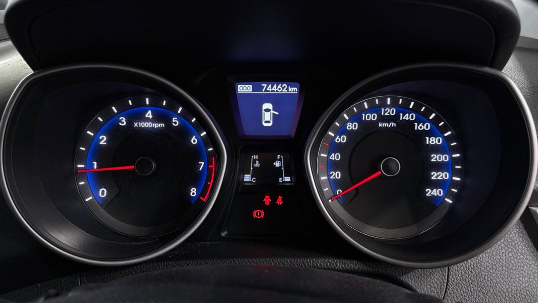 2016 Hyundai i30 Active X, Manual, 74462 km, Odometer View