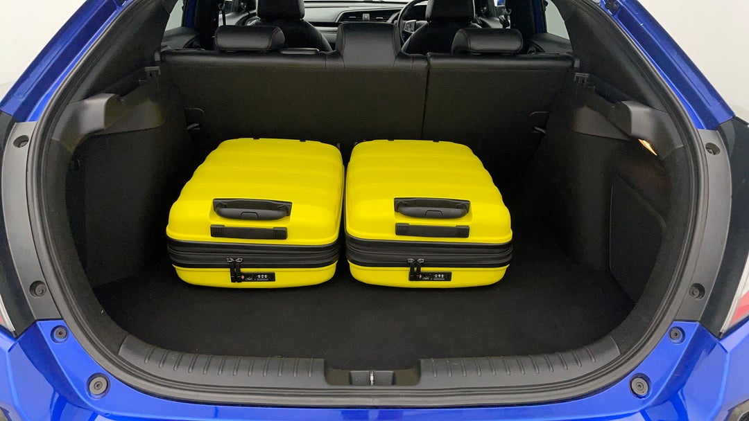 Boot Inside View with Luggage