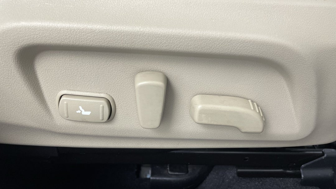 Drivers Side Adjustment Panel