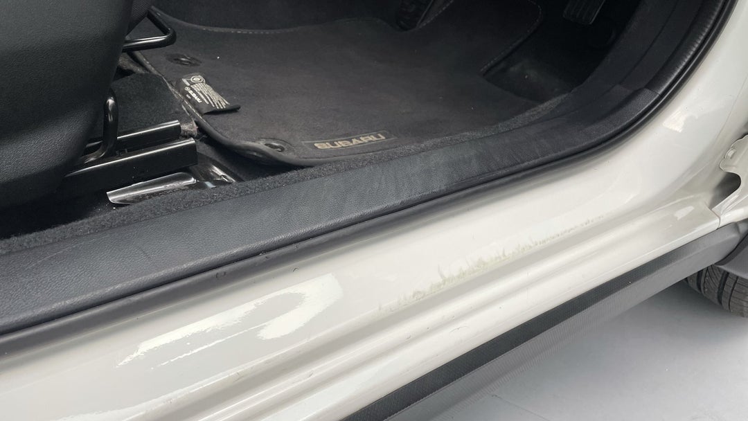 2018 Subaru XV 2.0i, Automatic, 91338 km, Door Sills Front RHS Scratch