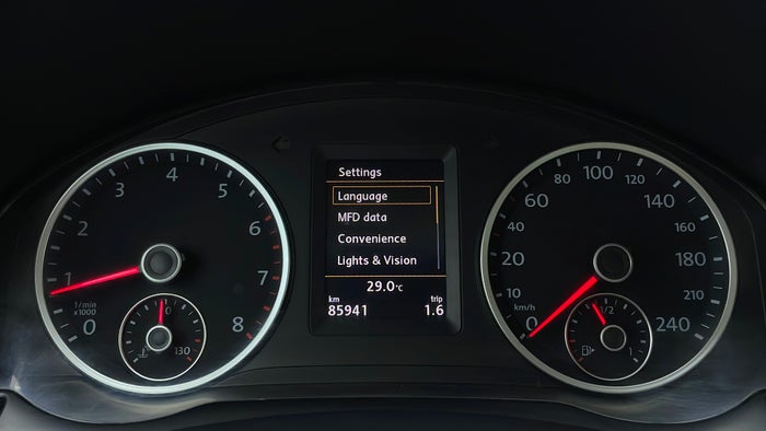 Volkswagen Tiguan-Odometer View