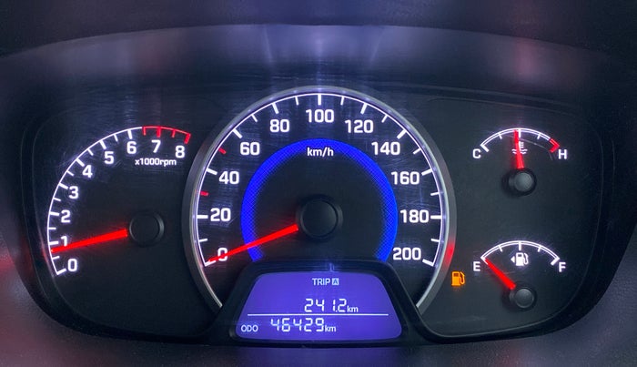 2016 Hyundai Grand i10 ASTA 1.2 KAPPA VTVT, Petrol, Manual, 46,421 km, Odometer Image