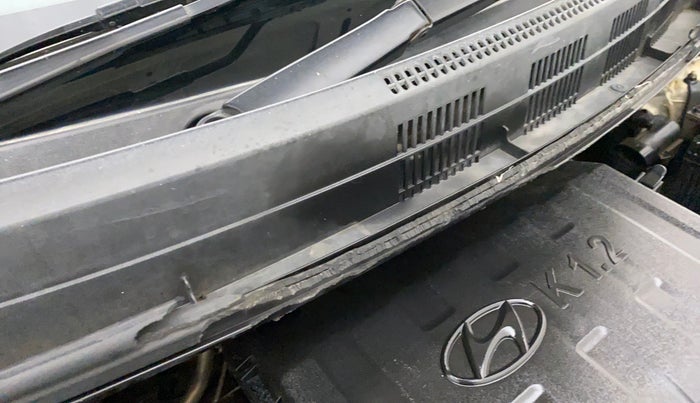 2015 Hyundai Grand i10 MAGNA 1.2 KAPPA VTVT, Petrol, Manual, 56,358 km, Bonnet (hood) - Cowl vent panel has minor damage