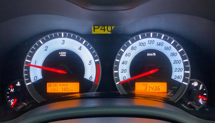 2013 Toyota Corolla Altis D 4D G, Diesel, Manual, 37,277 km, Odometer Image