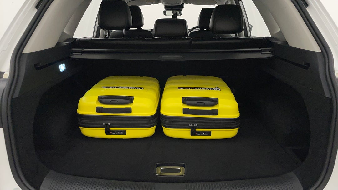 Boot Inside View with Luggage