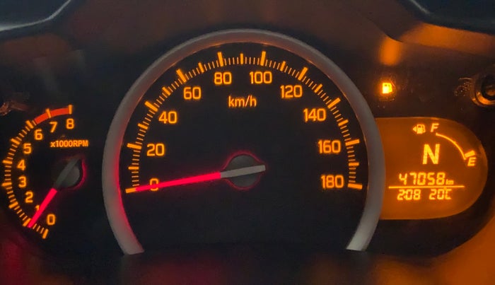 2015 Maruti Celerio VXI AGS, Petrol, Automatic, 47,816 km, Odometer Image