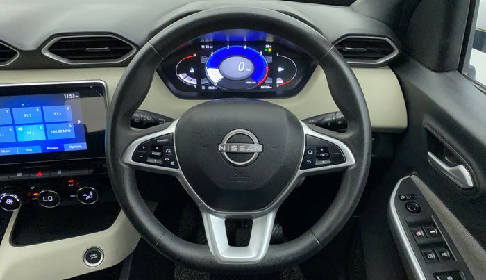 2021 Nissan MAGNITE XV DUAL TONE, Petrol, Manual, 16,936 km, Steering Wheel Close Up
