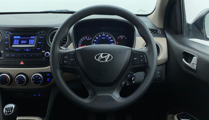 2015 Hyundai Grand i10 SPORTS 1.2 VTVT, Petrol, Manual, 21,360 km, Steering Wheel Close Up