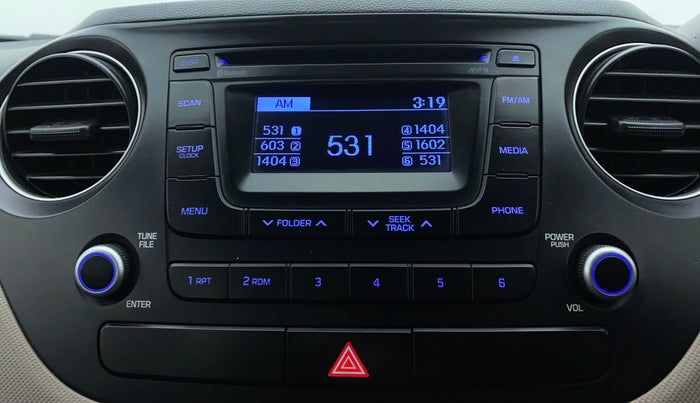 2015 Hyundai Grand i10 SPORTS 1.2 VTVT, Petrol, Manual, 21,360 km, Infotainment System