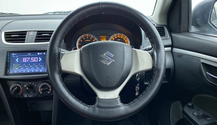 2014 Maruti Swift VXI D, Petrol, Manual, 55,242 km, Steering Wheel