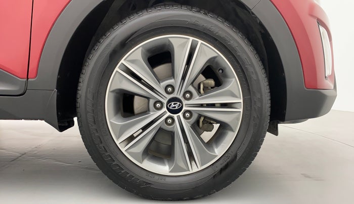 2017 Hyundai Creta 1.6 SX PLUS AUTO PETROL, Petrol, Automatic, 45,570 km, Right Front Wheel