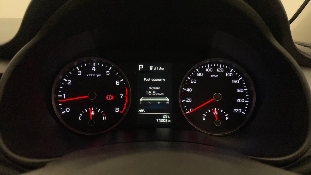 2021 Kia Stonic S, Automatic, 74203 km, Odometer View