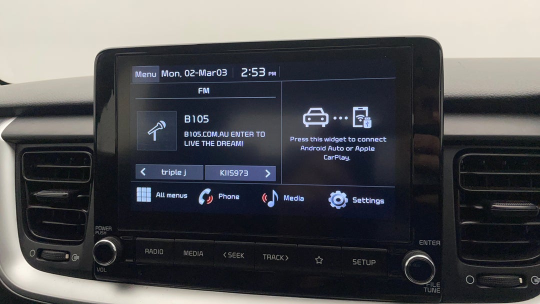 2021 Kia Stonic S, Automatic, 74203 km, Infotainment System