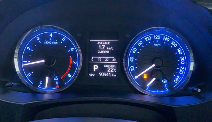 2016 Toyota Corolla Altis VL AT, Petrol, Automatic, 91,113 km, Odometer Image