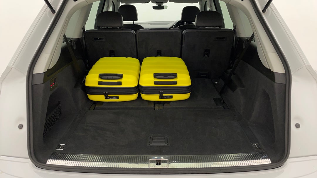 Boot Inside View with Luggage