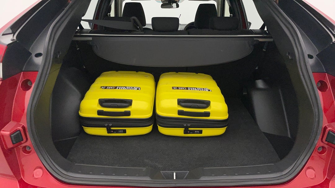 Boot Inside View with Luggage