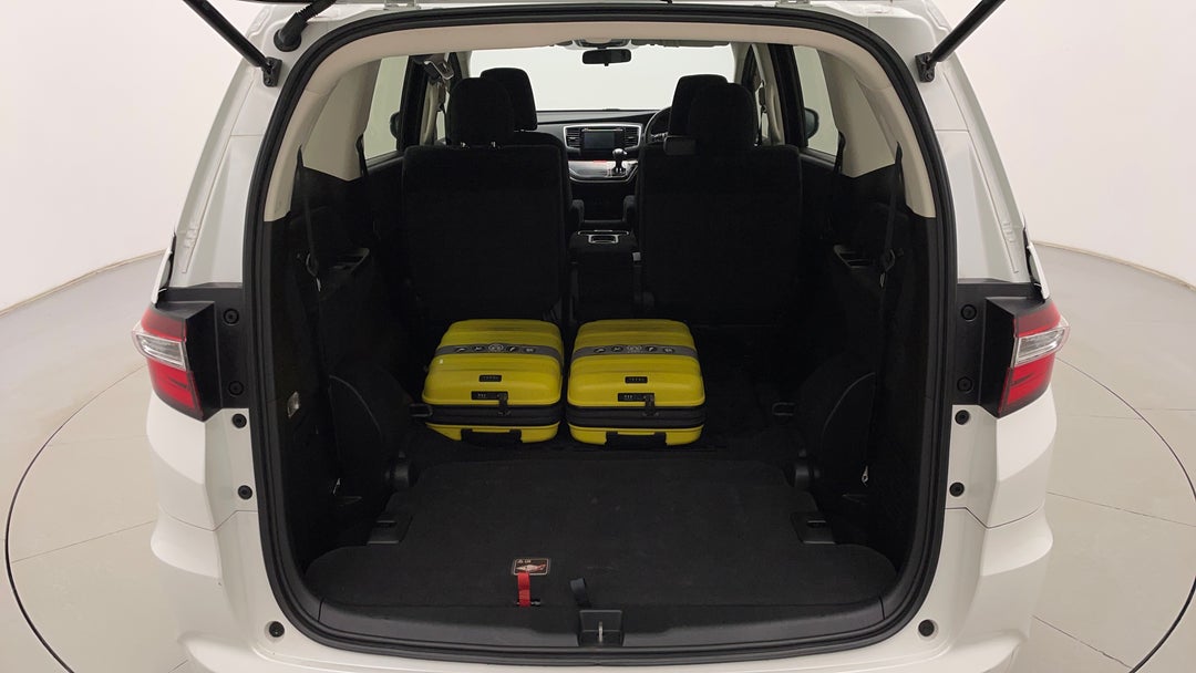 Boot Inside View with Luggage