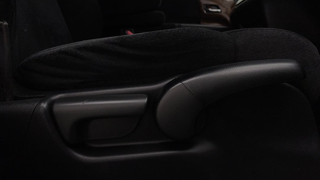 Drivers Side Adjustment Panel