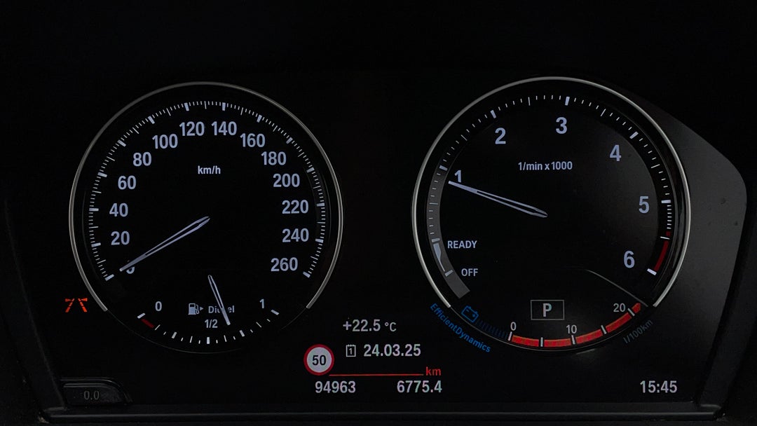 2020 BMW X1 Sdrive 18d, Automatic, 94963 km, Odometer View
