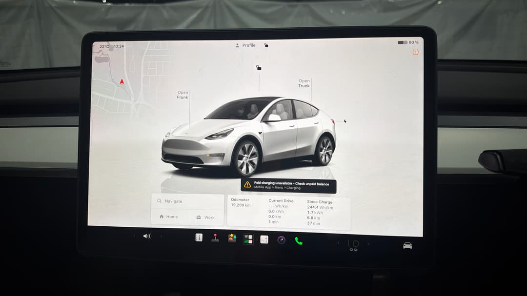 2023 Tesla Model Y Long Range, Automatic, 19209 km, Odometer View