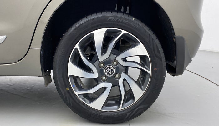 2021 Toyota Glanza G MT PETROL, Petrol, Manual, 13,728 km, Left Rear Wheel