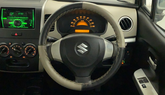2014 Maruti Wagon R 1.0 LXI CNG, CNG, Manual, 54,416 km, Steering Wheel Close Up