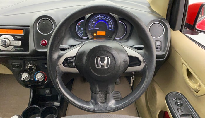 2015 Honda Brio 1.2 S MT I VTEC, Petrol, Manual, 45,067 km, Steering Wheel