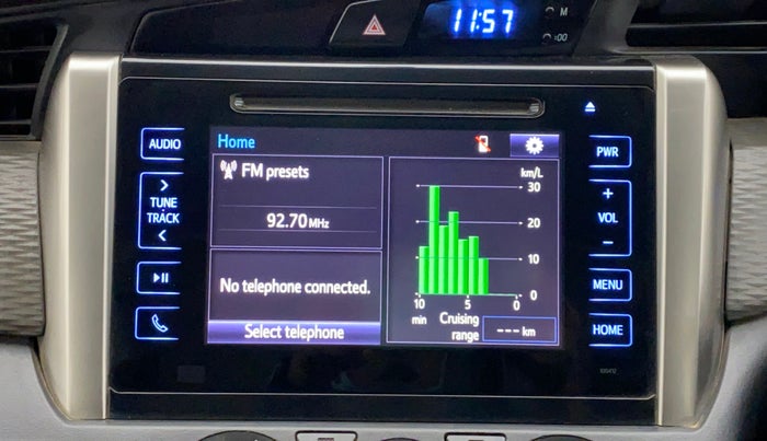 2018 Toyota Innova Crysta 2.4 GX 7 STR, Diesel, Manual, 52,018 km, Infotainment System