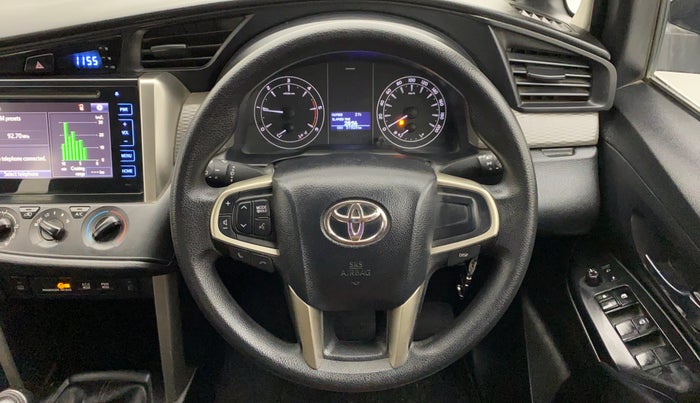 2018 Toyota Innova Crysta 2.4 GX 7 STR, Diesel, Manual, 52,018 km, Steering Wheel