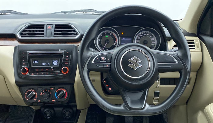 2017 Maruti Dzire VXI, Petrol, Manual, 17,083 km, Steering Wheel Close Up