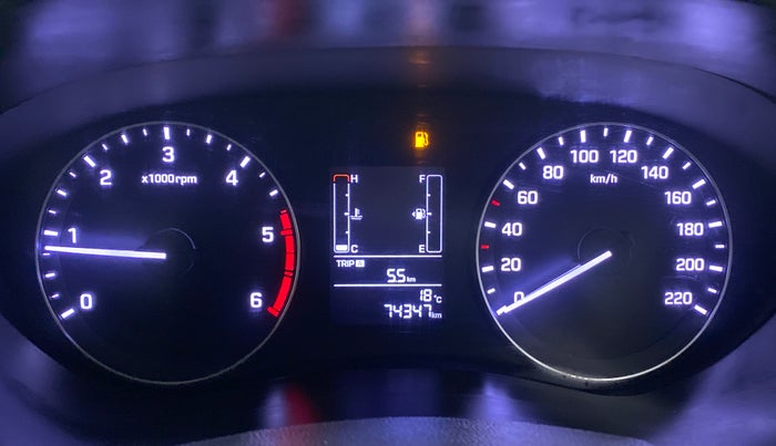 2016 Hyundai Elite i20 SPORTZ 1.4, Diesel, Manual, 74,445 km, Odometer Image