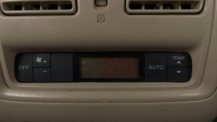 NISSAN PATHFINDER-Rear AC Temperature Control
