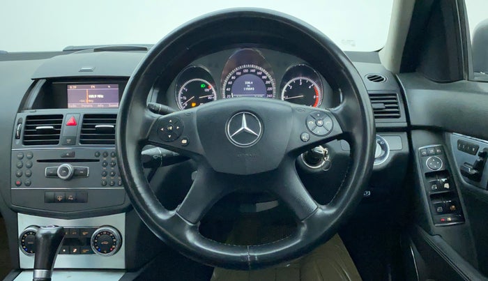 2010 Mercedes Benz C Class 250 CDI CLASSIC, Diesel, Automatic, 1,16,844 km, Steering Wheel Close Up