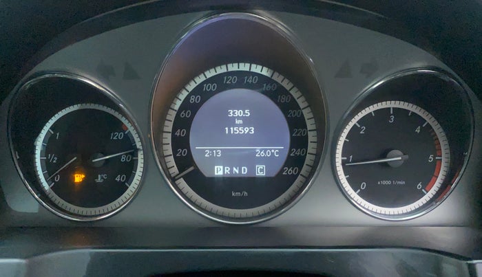 2010 Mercedes Benz C Class 250 CDI CLASSIC, Diesel, Automatic, 1,16,844 km, Odometer Image