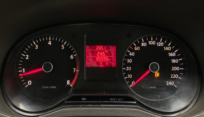 2011 Volkswagen Vento TRENDLINE PETROL, Petrol, Manual, 85,598 km, Odometer Image