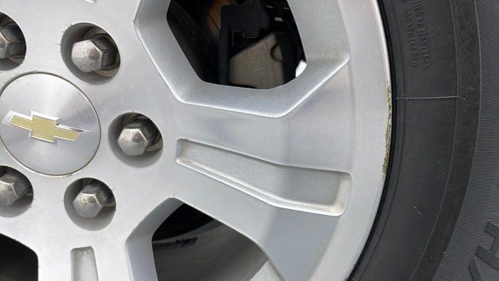 CHEVROLET SILVERADO-Alloy Wheel RHS Rear Scratch